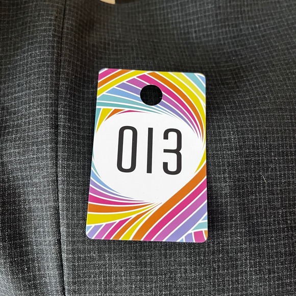 Nautica Mens Wool Cashmere Suit 42R W36 Charcoal Grey 3-Button Pleated Lord Tayl - Picture 16 of 16